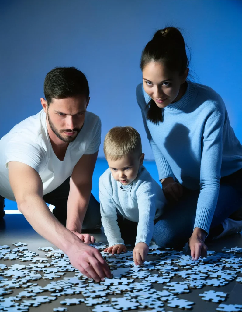 Family Puzzle Time